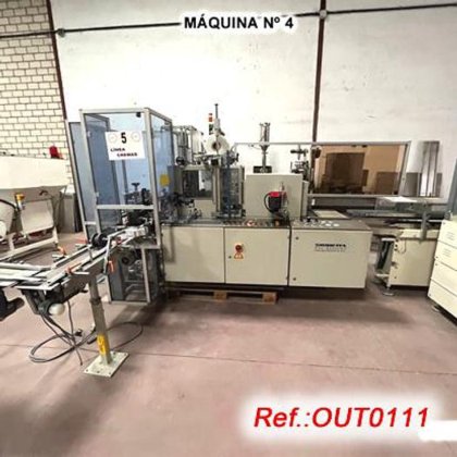 カートニングマシーンによる缶の充填、シーミング、グループ化、シュリンク包装のための完全なライン番号6471