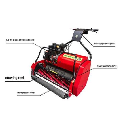 ゴルフコースに適した高馬力で芝生のメンテナンス6.5HPガソリンエンジン自走式サッカーフィールド芝刈り機