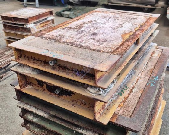 矩形金属框石膏模具夹持器用于压制