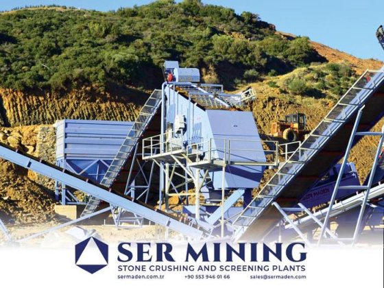 高品質骨材用固定式砂ふるい分け洗浄プラント