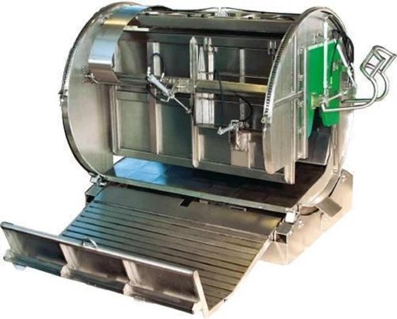 清真奶牛屠宰场设备 牛屠宰机 牛屠宰场机械杀牛箱