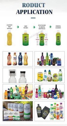 ホットセール シュリンクスリーブラベリングマシン 自動垂直ラップアラウンドラベリングマシン