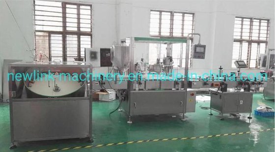自动灌装旋盖香水喷雾机10毫升灌装香水生产线