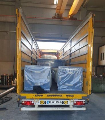 水平セメントサイロ