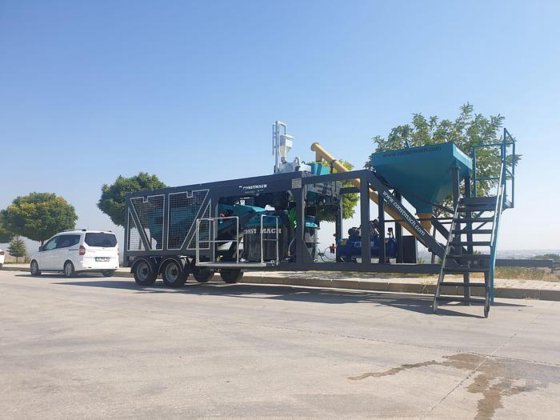 移動式コンクリートバッチングプラント