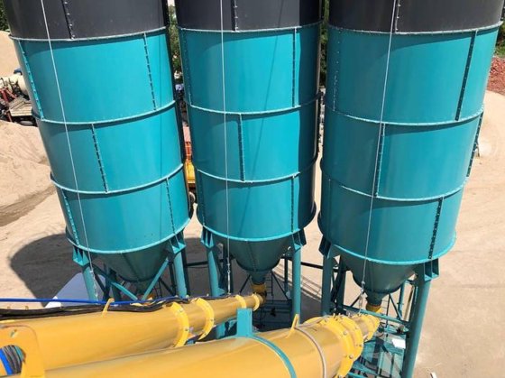 水泥储存筒仓容量 100 吨