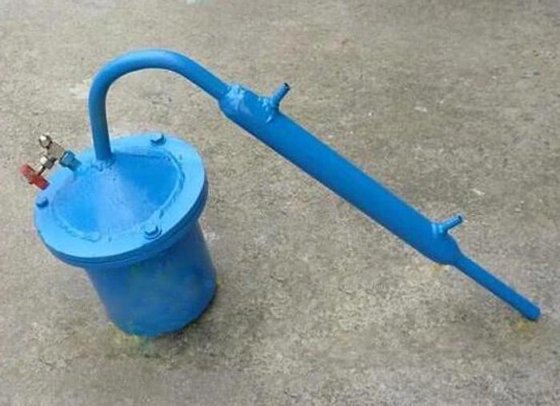 水银金蒸馏器汞合金蒸馏罐