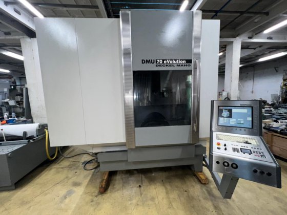 Deckel Maho DMU 70 evo 5-axis CNC Machining Center in Miskolc, Hungary