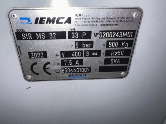 2003 Index MS32G