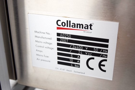 Étiqueteuse Collomat E86 2007