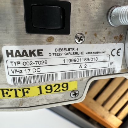 Thermo HAAKE ViscoTester VT 550 Viscometer Type 002-7026 in Manchester ...