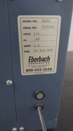 EberBach Eberbach E6000 Benchtop Variable