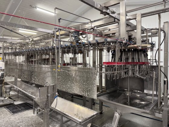 完整的 Linco 自动化家禽加工厂