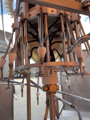 Linco 8 英寸内/外禽类清洗机，适用于去内脏生产线