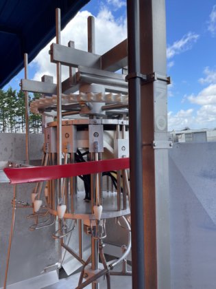 Linco 8 英寸内/外禽类清洗机，适用于去内脏生产线