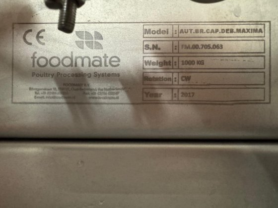 Foodmate 自动胸肉去骨机 Maxima