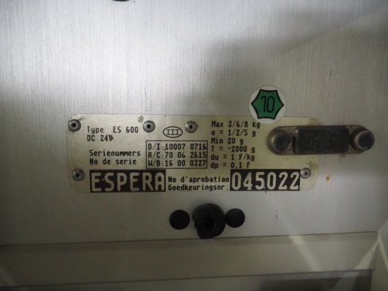 Espera称重贴标机