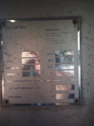 Scanio Normwagen 升降机