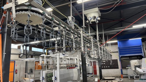 禽类加工用顶装称重线