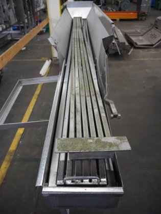 Wandelbalk van filetmachine