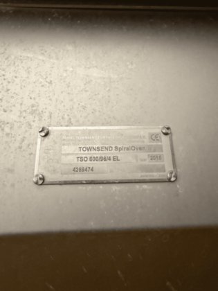 Townsend 螺旋烤箱 TSO