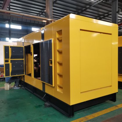 550kVA 440KW 超静音 完全自動 電動ダイナモ型