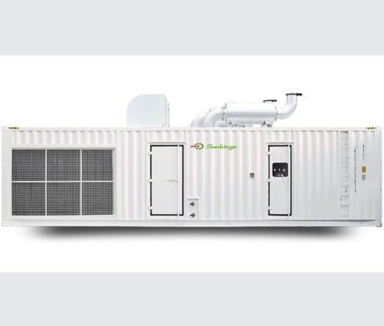 メガサイレントコンテナ型発電機 騒音のない高性能