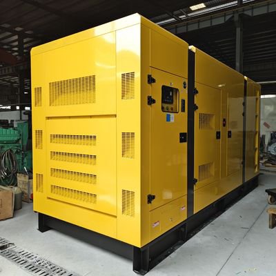 545kw カミンズディーゼル発電機セット 750kva 防音待機発電機