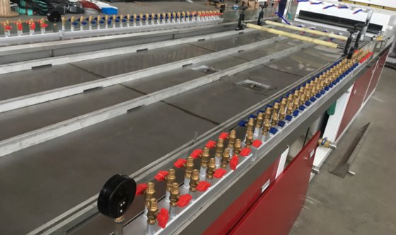 JWELL PVCドアパネル押出ライン