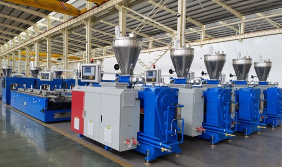 JWELL PVCプロファイル押出ライン