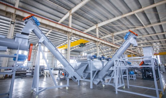 JWELLプラスチックフィルムリサイクル洗浄ライン