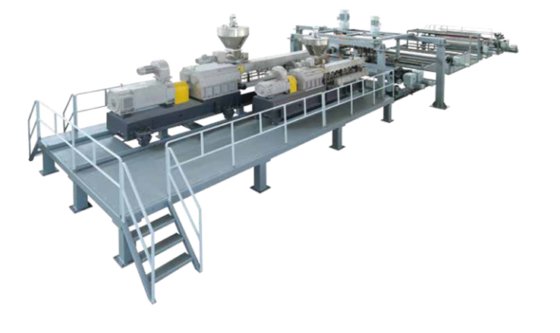 金纬EVA/POE薄膜挤出生产线