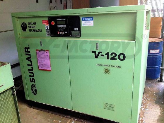 2005 SULLAIR V120-40H/A AIR COMPRESSOR