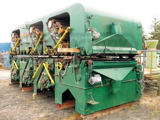 1967 KIMWOOD 6-HEAD ABRASIVE PLANER