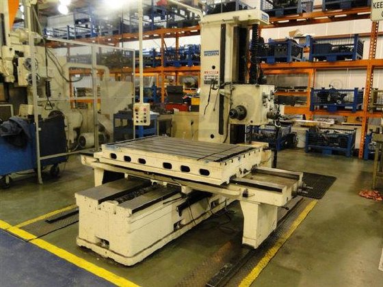 1967 WOTAN B100L BORING MILL