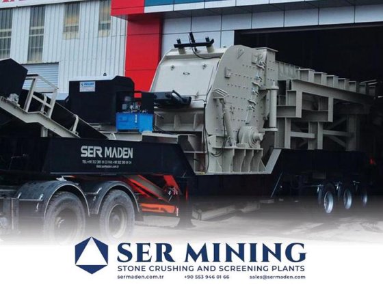 効率的な破砕のための強力なモバイルインパクトクラッシャー