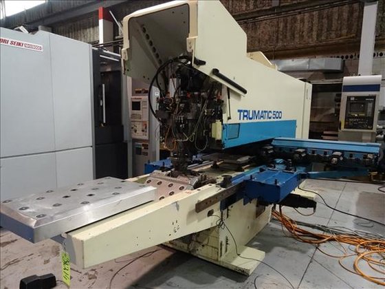 TRUMPF TRUMATIC TC500 CNC TURRET