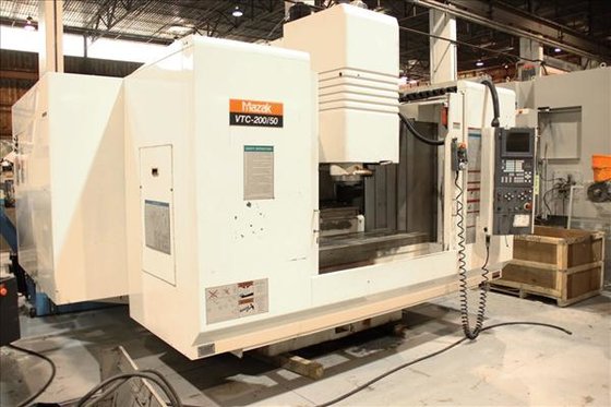 MAZAK VTC-200/50 CNC VERTICAL MACHINING