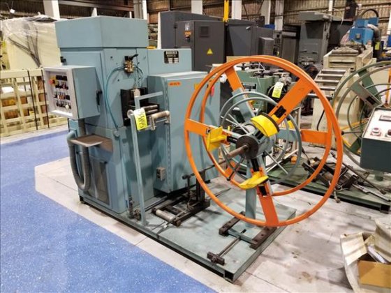 BRUDERER 18-120/2-750 COMBINATION UNCOILER LEVELER