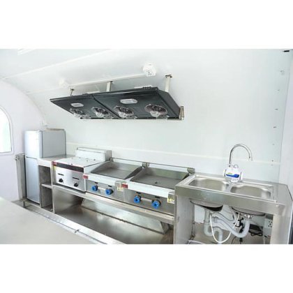 定制移动汉堡咖啡热狗食品车出售