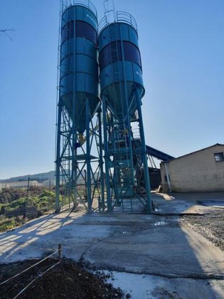 50 吨容量水泥筒仓