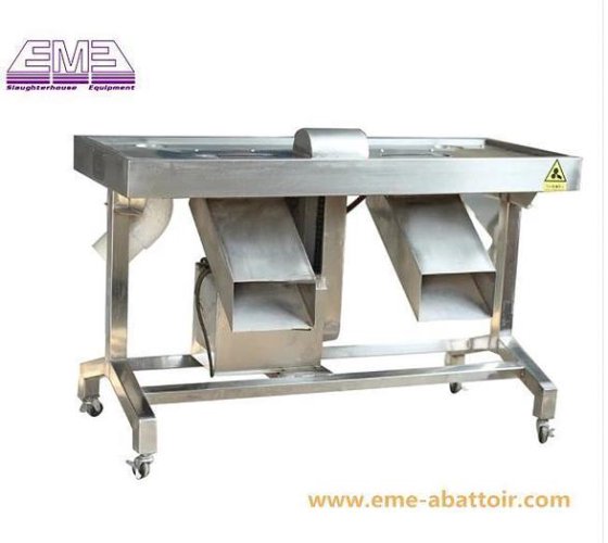 家禽加工设备 鸡胗剥皮机 屠宰场设备用屠宰设备