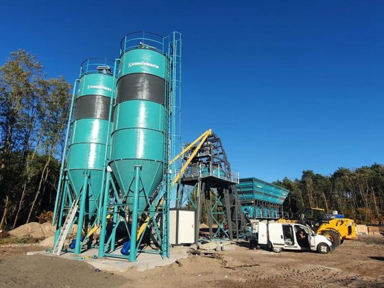60 m3 コンパクトコンクリートバッチプラント