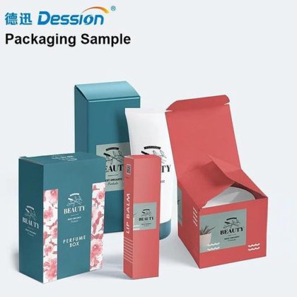 热销全自动化妆品装盒机 化妆品瓶盒锉封机 化妆品喷雾器纸盒包装机