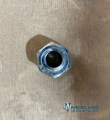 M12ロックナット ミリ単位測定 穴あけ