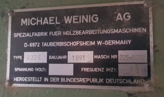 ◀ ホーベルマシーン / ケールマシーン ヴァイニヒ