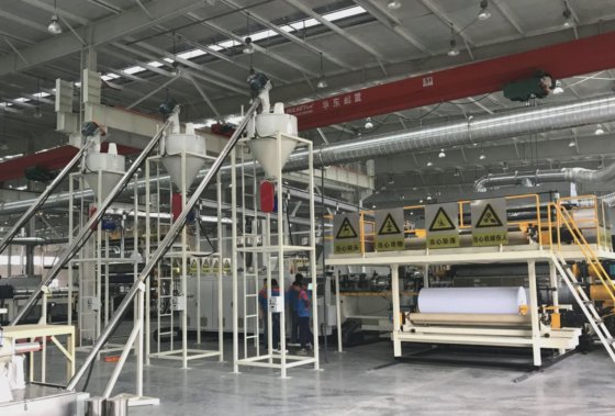 HDPE/PVC/EVA/Tpo 土工膜板材挤出机械 塑料板材生产线