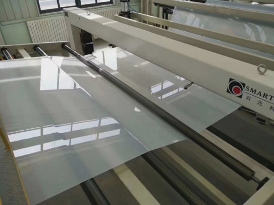 HDPE/PVC/EVA/Tpo 土工膜板材挤出机械 塑料板材生产线