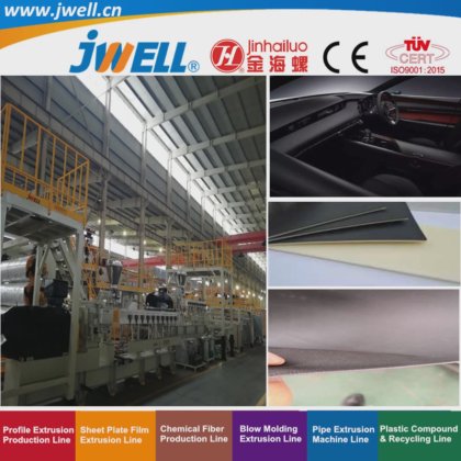 ジェウェル-PVC|Tpo|Poeプラスチックレザーシートリサイクル農業用押出機自動車用途シリーズ (5)