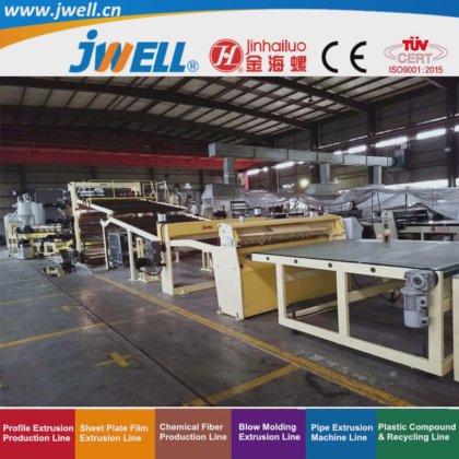 ジェウェル - ABS + PCプラスチック複合材料車両プレートリサイクル農業用押出機